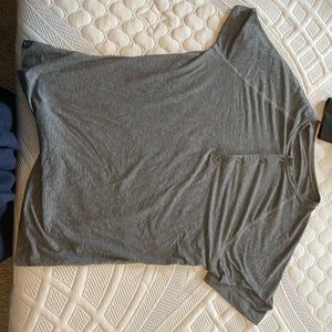 Mens pistol lake minimalist henley short sleeve in large